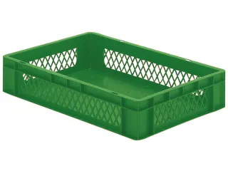 Euronorm-Stapelbak 22l H X L X B 120x600x400mm Groen - 1