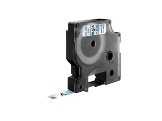 Labeltape Dymo 40910 D1 S720670 9mmx7m zwart op transparant - 5