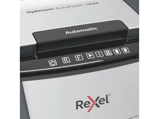 Papiervernietiger Rexel Optimum Auto+ 150M P5 snippers 2x15mm - 7