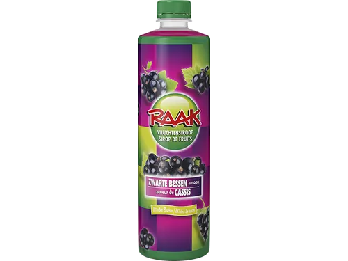 RAAK Zwarte bessen Siroop 750ml