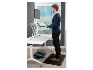Vloermat Fellowes voetensteun Everyday zwart - 2