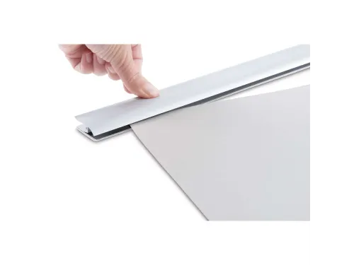 Klemlijst MAUL 305x40mm aluminium zelfklevend