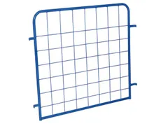 Draadgaaswand,v. etagewagen,HxL 926x1200mm,staal,RAL5010