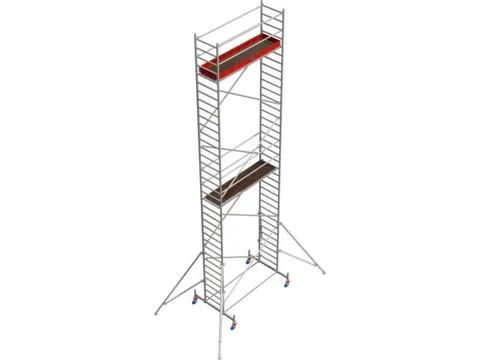rolsteiger,werk H 10,4m,steiger H 9,5m,platform BxD 2500x750mm