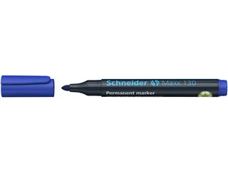 Viltstift Schneider Maxx 130 Rond Blauw 1-3mm - 3