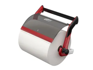 Tork 652108 Performance W1 Muurstandaard Roldispenser zwart/rood - 1