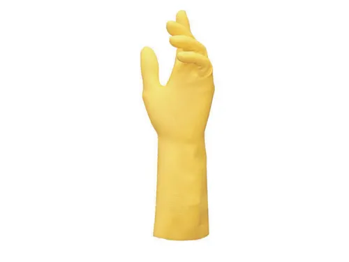 Mapa Vital 124 latex handschoenen, geel, maat 8, Medium, 10 paar