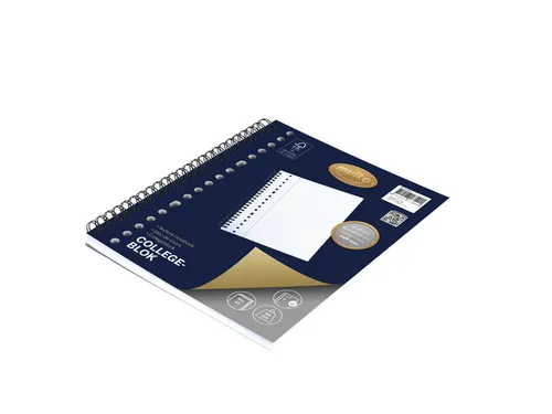 Collegeblok Multo A5 ruit 5mm 17-gaats 160pagina's 90gram
