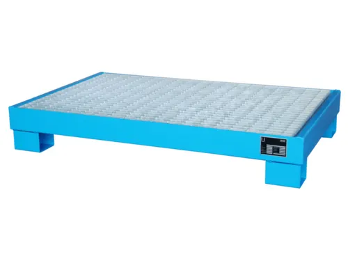 Opvangbak Staalplaat Hxbxd 205x1300x800mm 74l M. Rooster Ral 5012