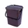 Afvalemmer Minimax Rechthoekig 7 Liter Bruin