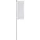 Vlaggenmast Aluminium Hoogte Boven De Grond 7m Ø 75mm Cilindrisch