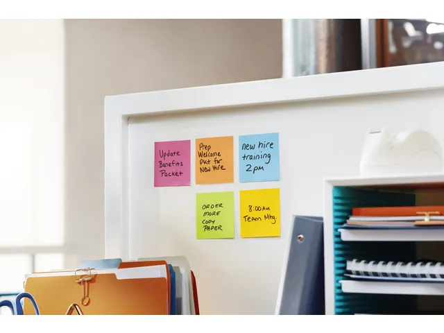 Memoblok Post-it Z-Note S330-16 76x76mm Super Sticky 14+2 Assorti