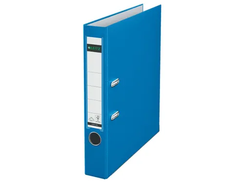 Ordner Leitz 1015 A4 50mm PP lichtblauw
