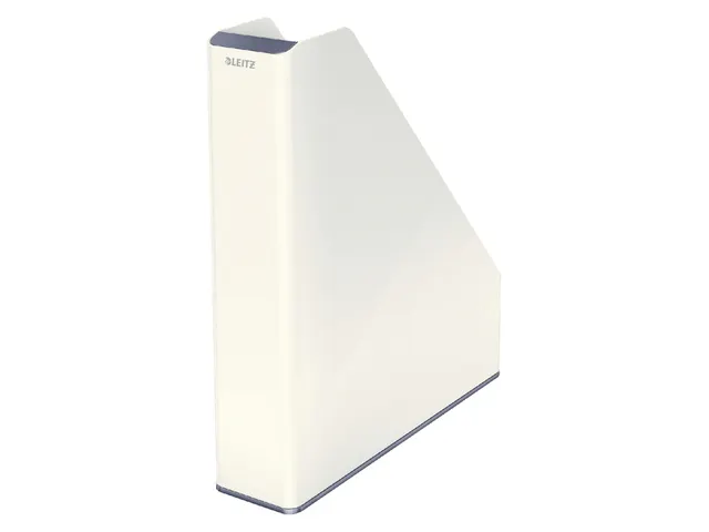 Tijdschriftcassette Leitz WOW wit/grijs