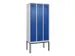 locker voor scheiding van kleding,HxBxD 2120x900x500mm,3vak