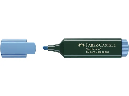 Markeerstift Faber-Castell 48 neon blauw