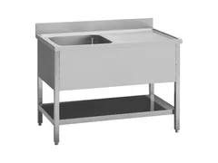 Multinox by Modular Spoeltafel 120cm bak-links