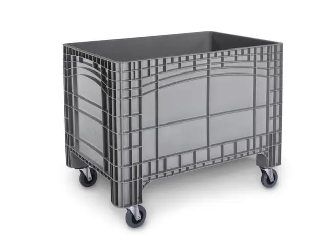 container met grote capaciteit,HxLxB 950x1200x800mm,535l,PE,grijs