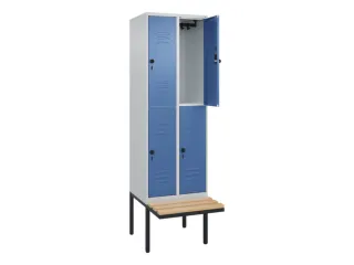 Dubbeldekse dekenkist,HxBxD 2120x600x815mm,2x2vak.,vak B 300mm - 2