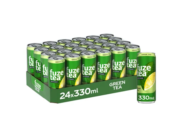 Frisdrank Fuze Tea green tea blik 330ml