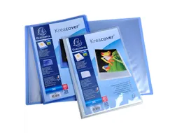 Showalbum Kreacover PP 20 tas A4 blauw