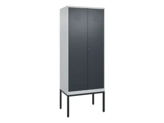 locker voor scheiding van kleding,HxBxD 2120x800x500mm,2vak - 1