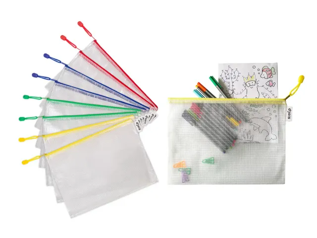 Opbergtas Djois met rits A3 assorti