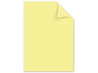 Papier Kangaro A4 80grs pastel geel pak 100 vel - 1