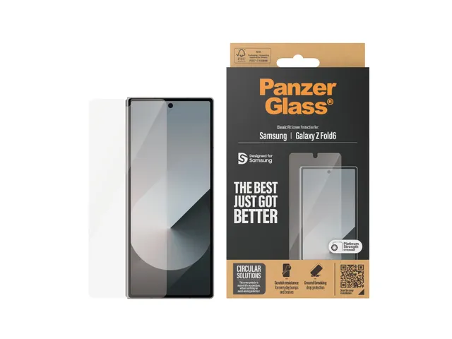 PanzerGlass Screen Protector Samsung Galaxy Z Fold6 | Classic Fit,