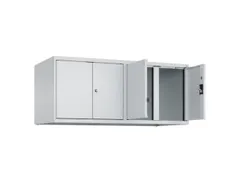 opzetkast,v. locker voor scheiding van kleding,4vak.,vak B 300mm