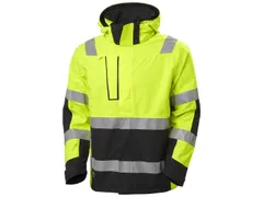 Helly Hansen Alna 2.0 hi-vis softshell vest, geel/zwart, maat M, per s