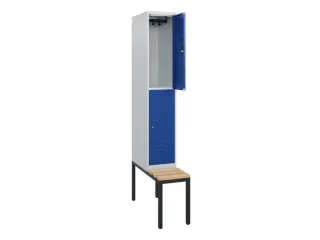 Dubbeldekse dekenkist,HxBxD 1950x300x815mm,1x2vak.,vak B 300mm - 2