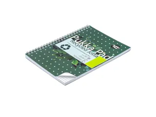 Notitieboek Pukka Jotta A5 ruit 5x5 55vel/110pagina's 80 gram groen - 6