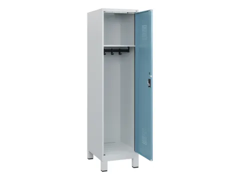 schoollocker,HxBxD 1630x400x500mm,1vak,vak B 400mm,cil.-slot,voeten