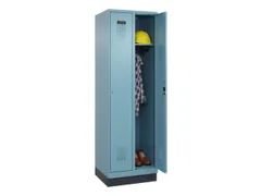 locker,HxBxD 1950x600x500mm,2vak,vak B 300mm,cil.-slot,sokkel