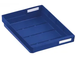 Stellingbak Extra Vlak Pp Hxbxd 65X240X300Mm Blauw