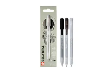 Gelschrijver Sakura Gelly Roll Special 08 klikfunctie set à 3 kleuren - 5