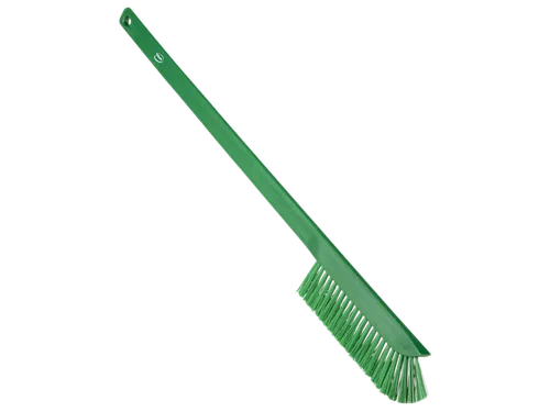Vikan Hygiene precisieborstel lange steel 600mm medium vezels Groen