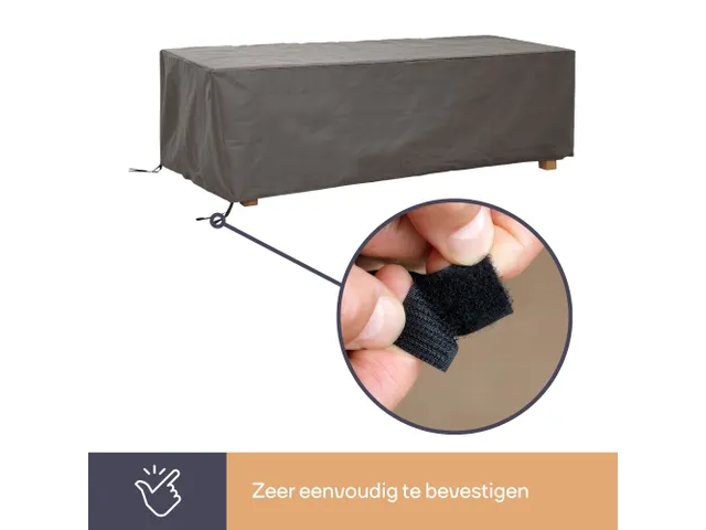 Housse d'extérieur pour table max. 240cm gris