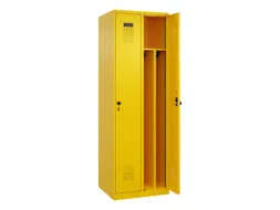 locker voor scheiding van kleding,HxBxD 1850x600x500mm,2vak