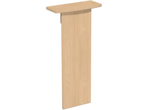 designelement,v. balie,B 500mm,hout,beuken