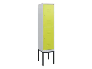 dubbeldekse locker,HxBxD 1950x400x500mm,1x2vak.,vak B 400mm - 1