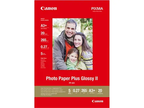Canon 2311B021|PP-201 Hoogglanspapier DIN A3+ 20 Vel DIN A3+ 260 Gram