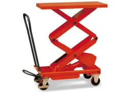 Schaarhefwagen 500kg Hefbereik 440-1575mm Met Dubbele Schaar Ral 2002