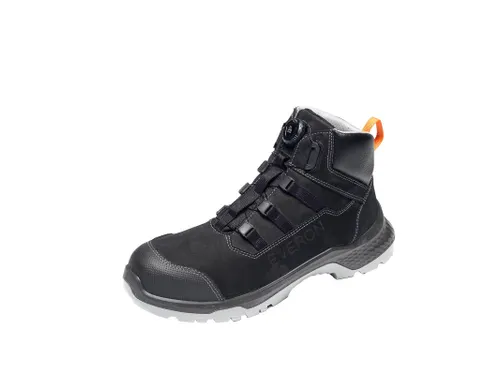 Emma EVERON D 2.0 DISC hoge veiligheidsschoen S3S Nubuck Zwart D-44