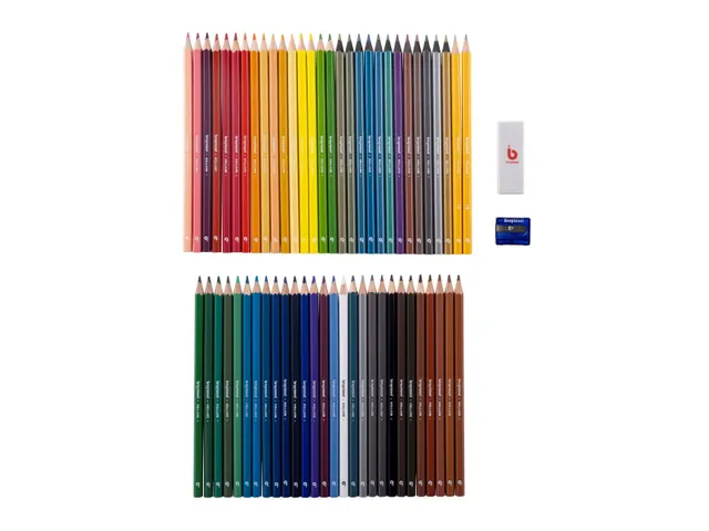 Tekenset Bruynzeel Creatives creatieve kunstenaars blik à 60 delen