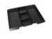 Coffret à monnaie Westcott 200x161x90mm noir, insert en plastique ave