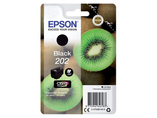 Inktcartridge Epson 202 T02E14 Zwart C13T02E14010