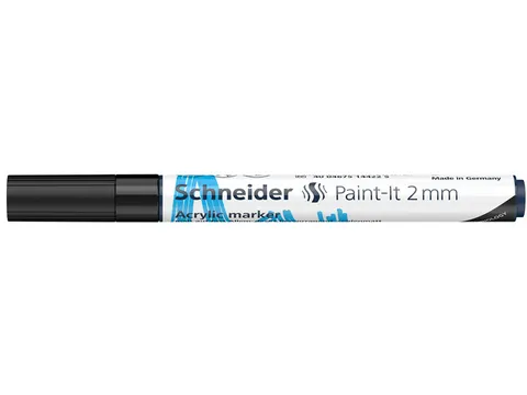 Acrylmarker Schneider Paint-It 310 2mm zwart