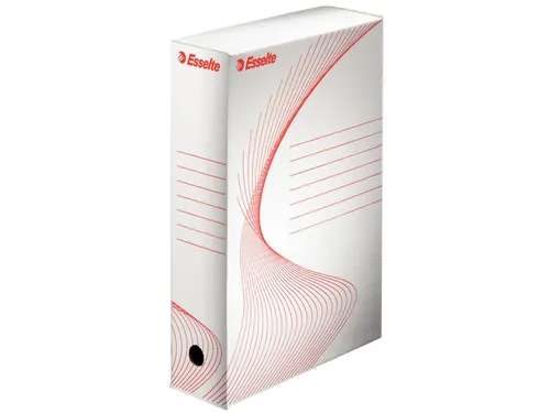Archiefdoos Esselte Boxycolor 80mm 352x250mm wit